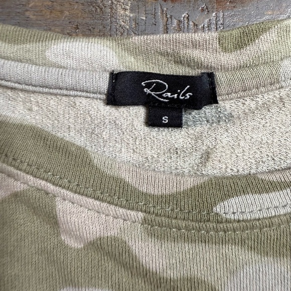 Rails Camo Long Sleeve Tee with Patch - Picture 3 of 7